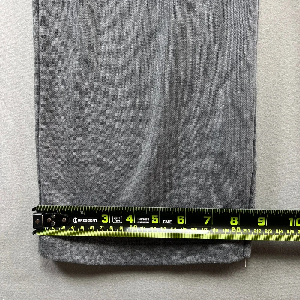 No Boundaries Sweatpants Womens S (4-6) Heather Gray Fleece Lined Cargo Pockets